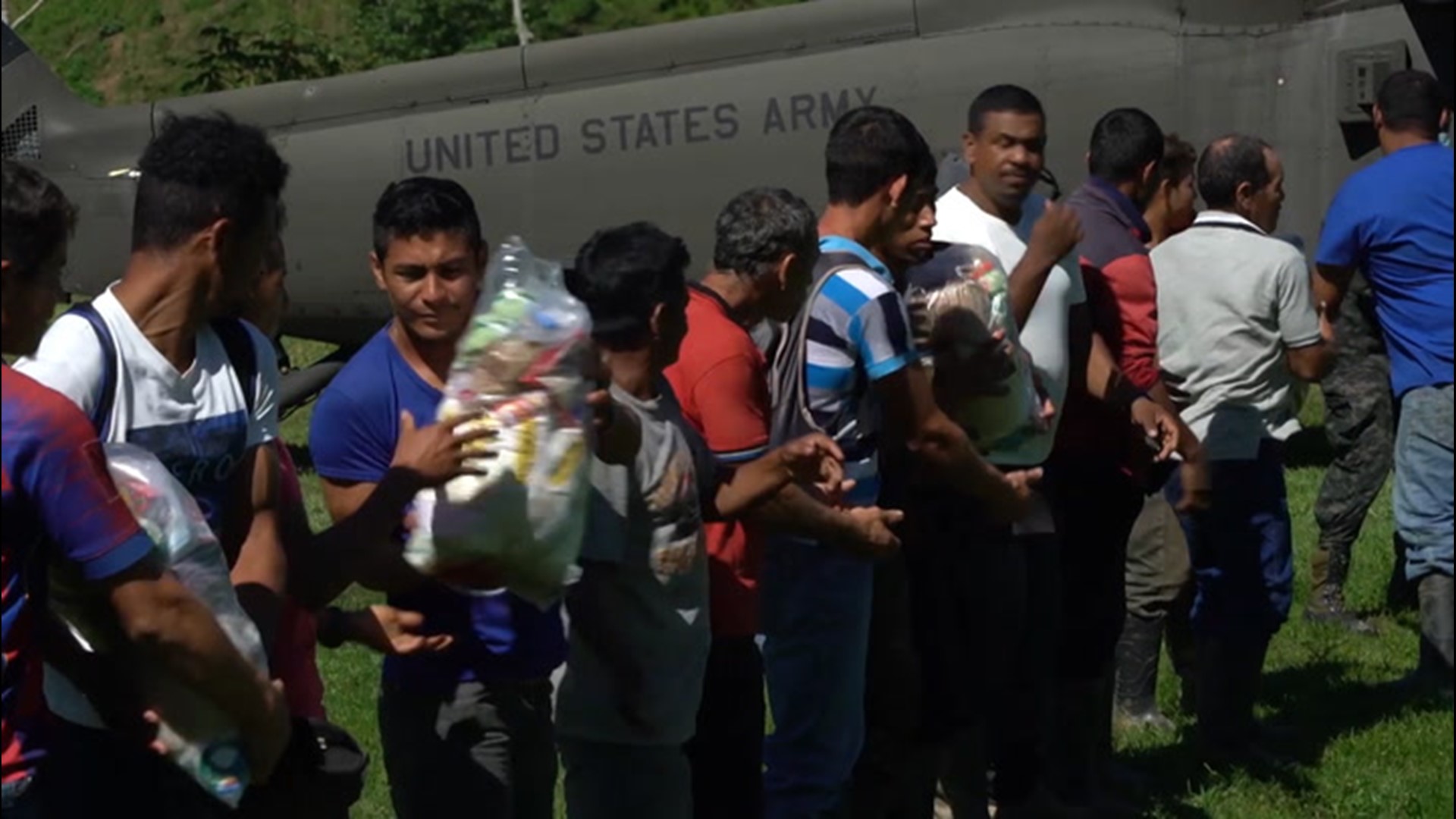 The US Military delivered humanitarian aid packages to communities in Honduras on Nov. 29, to help the country recover from both Hurricanes Eta and Iota.