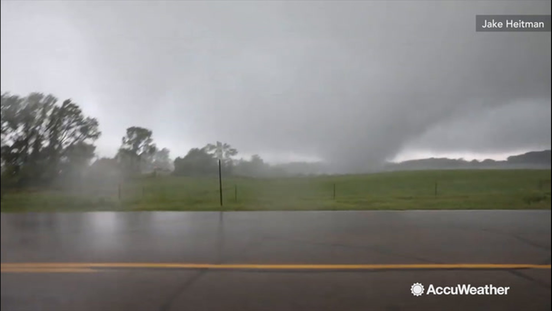 Tornado whips across field, causes power flashes and plenty of damage ...