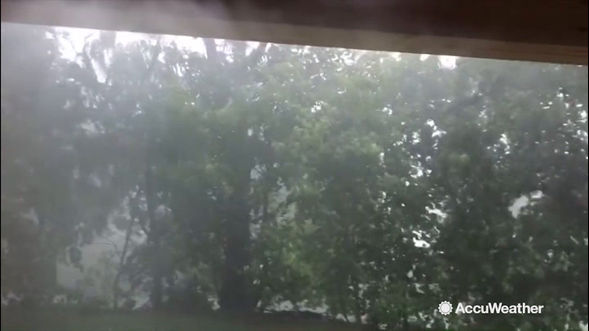 In Reedsville, Pennsylvania, intense rain plagued the area on Aug. 18.