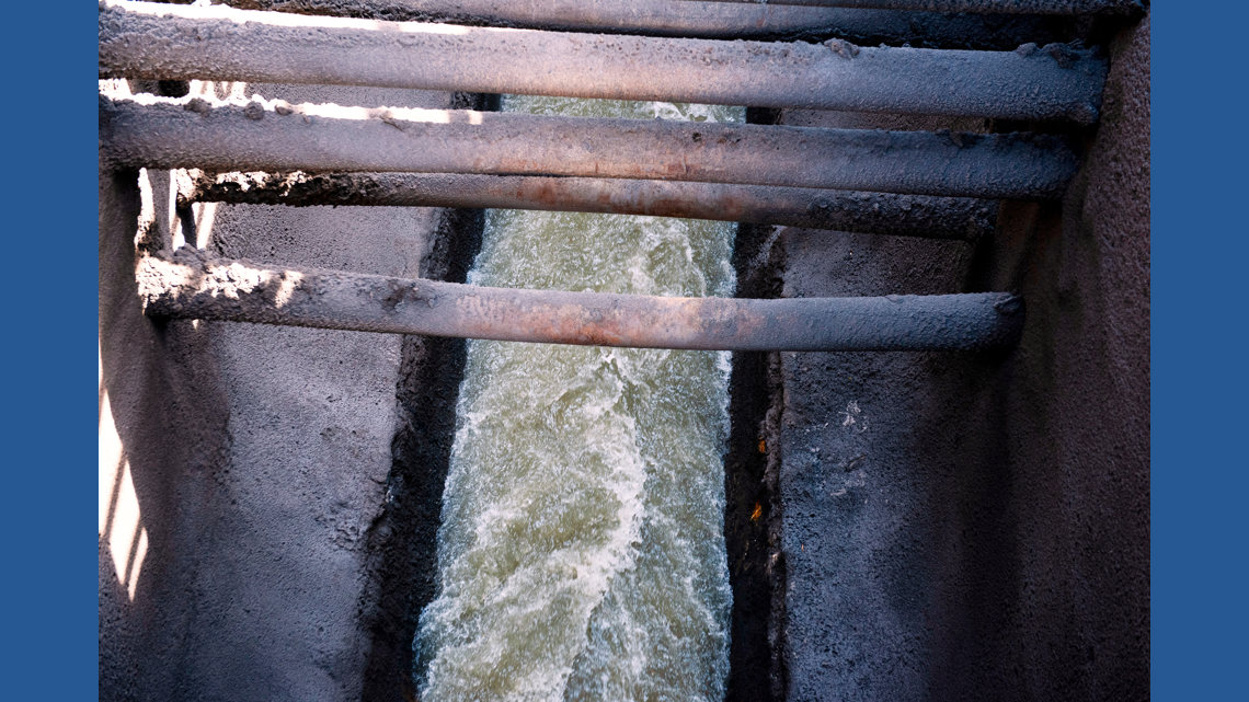 Ruptured pipe that leaked millions of gallons of raw waste into the ...