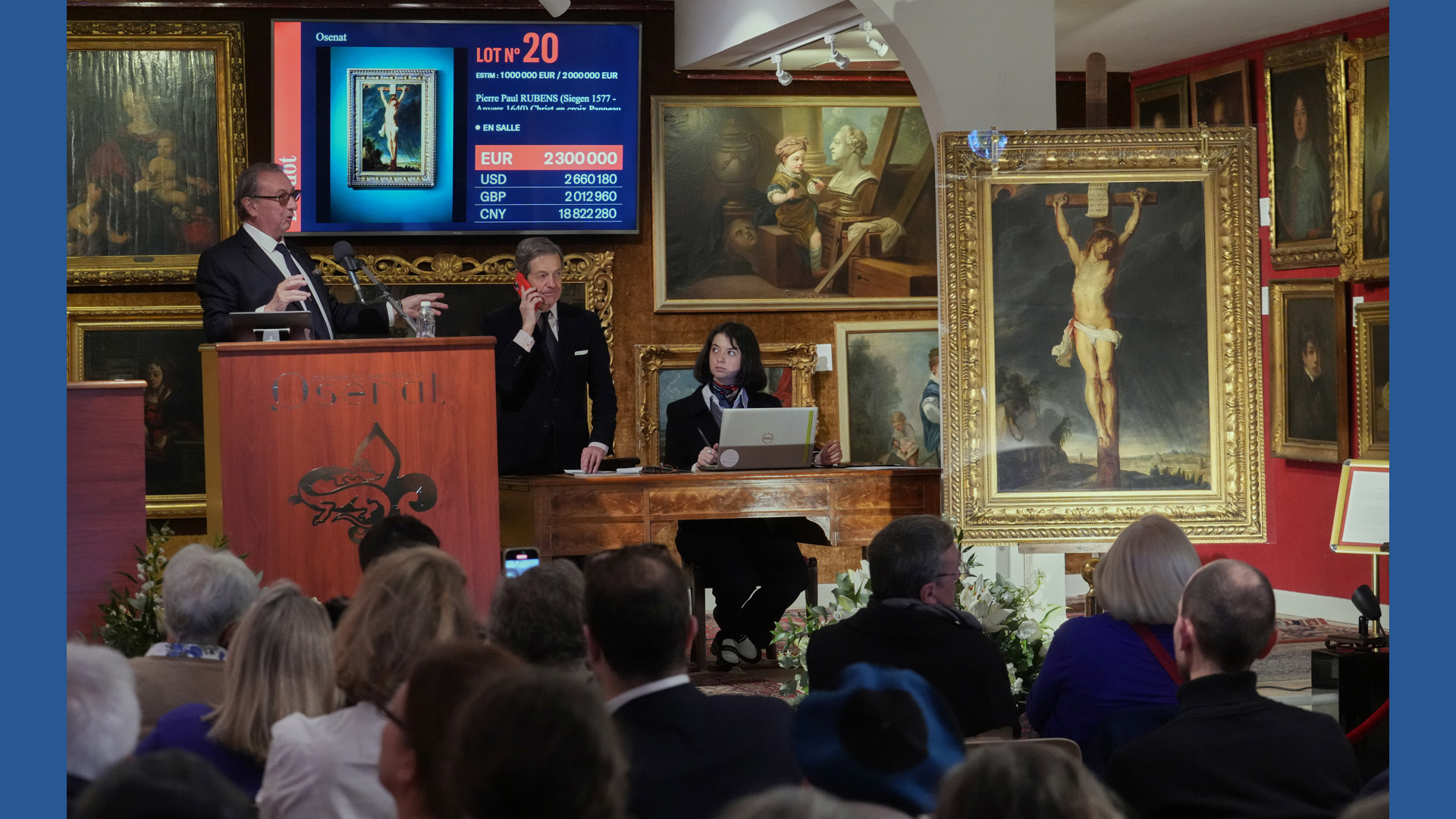 Long-lost Rubens painting depicting crucifixion of Jesus Christ sells for $2.7 million