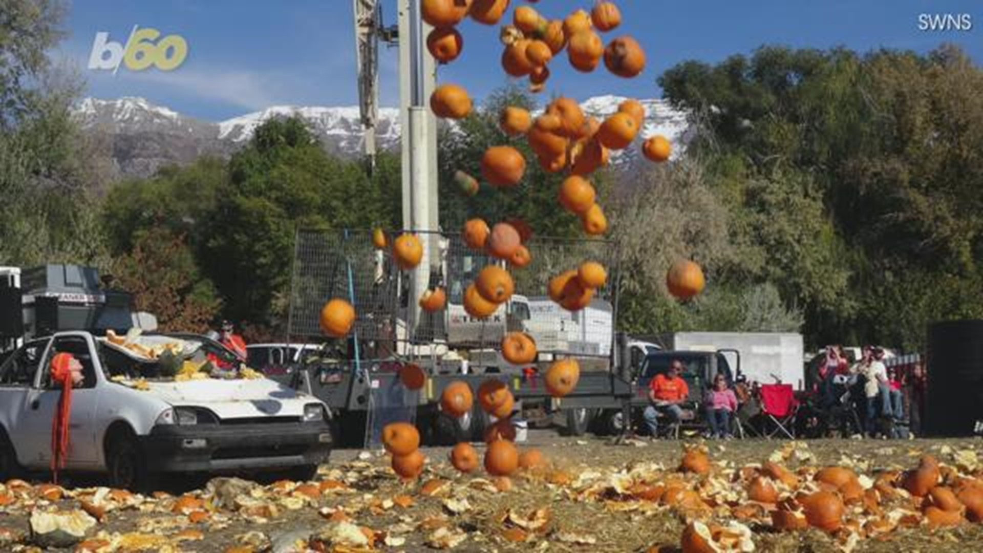 It was incredible. It was messy. It was awesome. Buzz60's Tony Spitz has the details on Utah's annual Giant Pumpkin Drop.