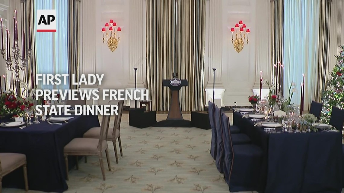 First Lady Jill Biden previews French State Dinner