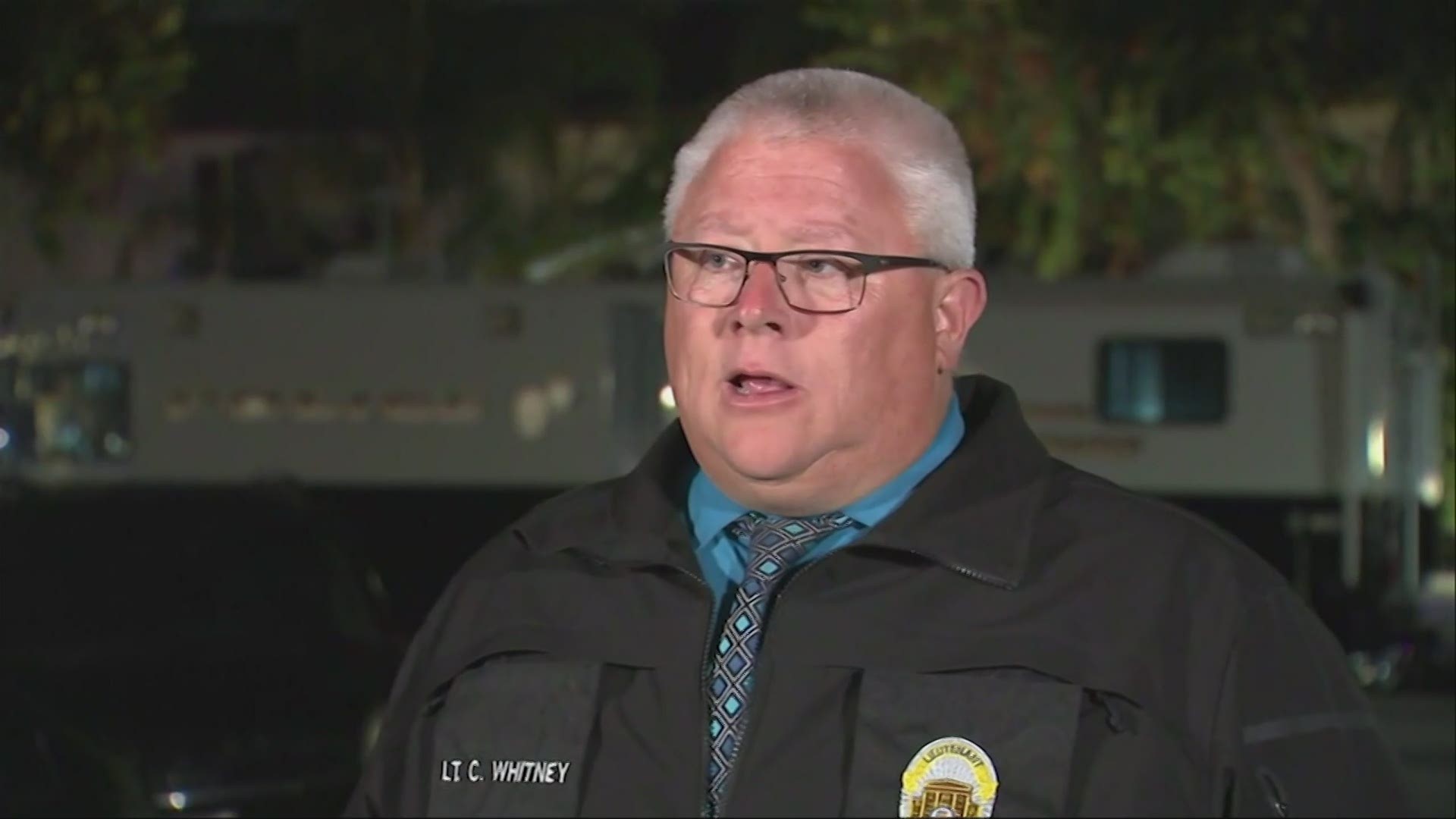 A man who was 'full of anger' stabbed, slashed and robbed his way across two Southern California cities in a rampage that killed four people and wounded two others who were apparently targeted at random, authorities said. (Video: KABC via AP)
