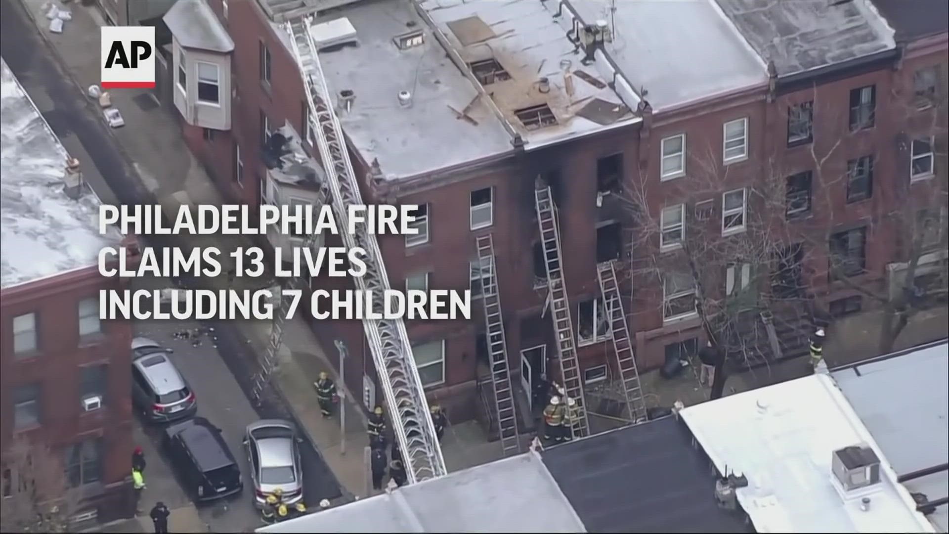 Officials said at a news conference that there were four smoke detectors in the Philadelphia building but that none were operating.
