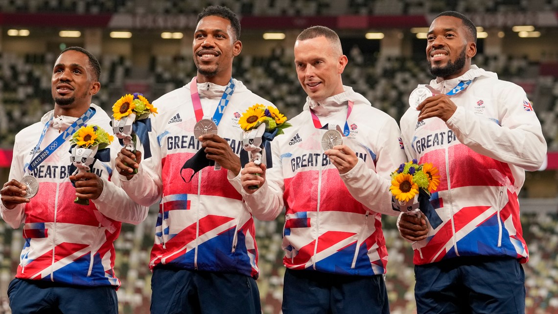 Britain 4x100 Relay Team Loses Tokyo Olympics Silver Over Doping | Wbir.com