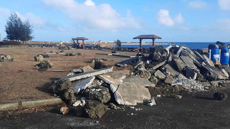 New images from Tonga reveal impact of damage after volcanic eruption