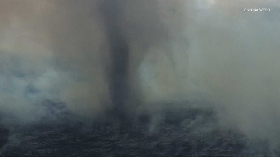 What is a 'firenado?' Viral video captures fire tornado phenomenon in ...