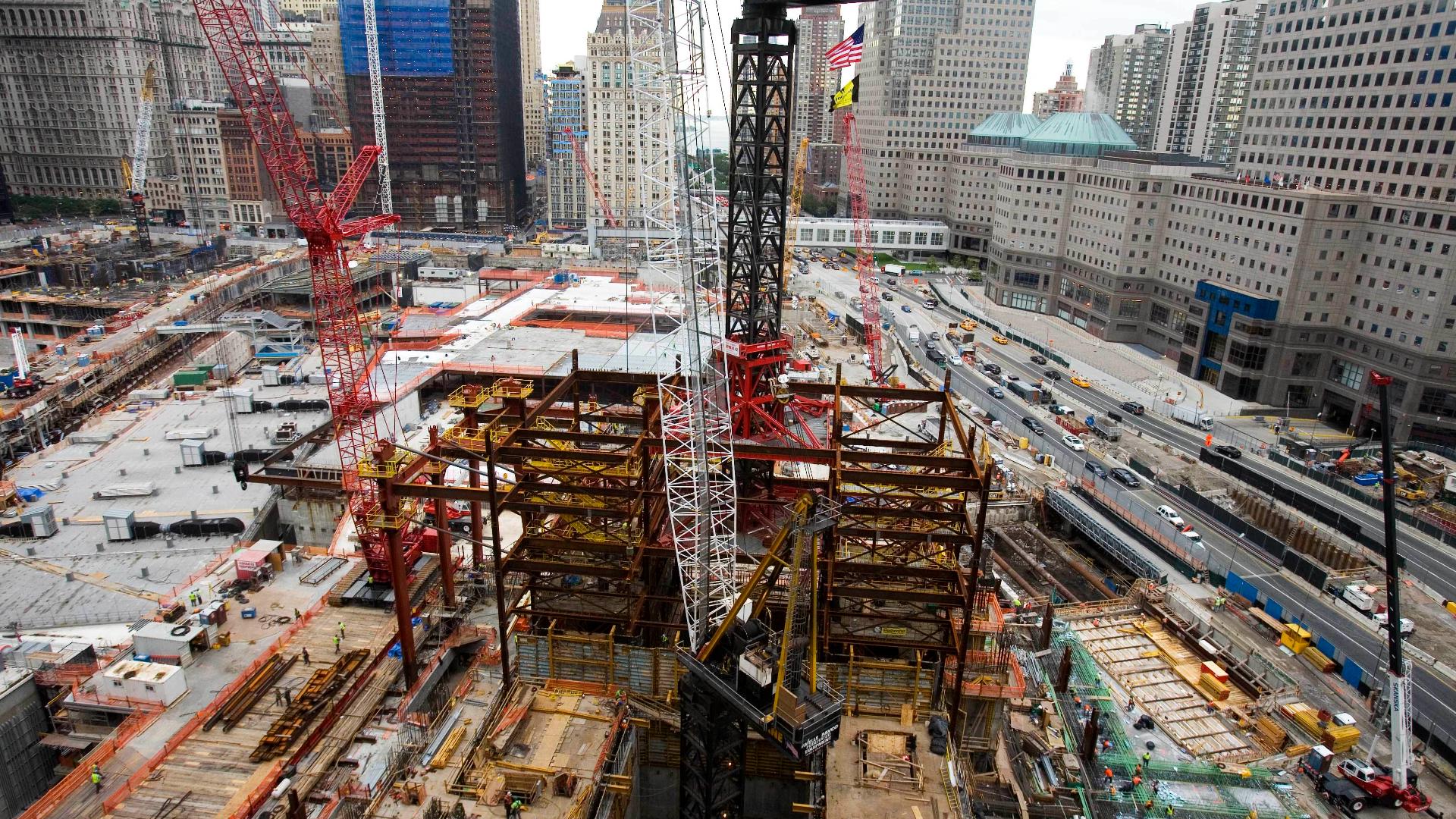 Timelapse video shows the construction of One World Trade at the