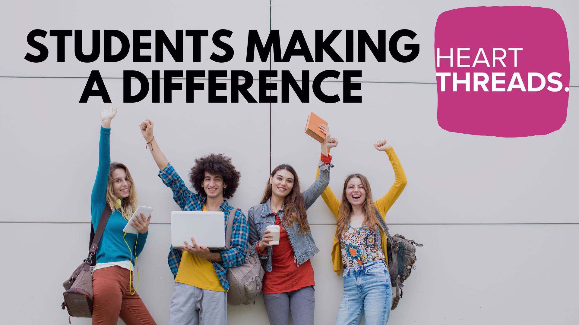 Heartwarming stories showcasing students who are making a difference in their communities, as well as planning to help others in the future.