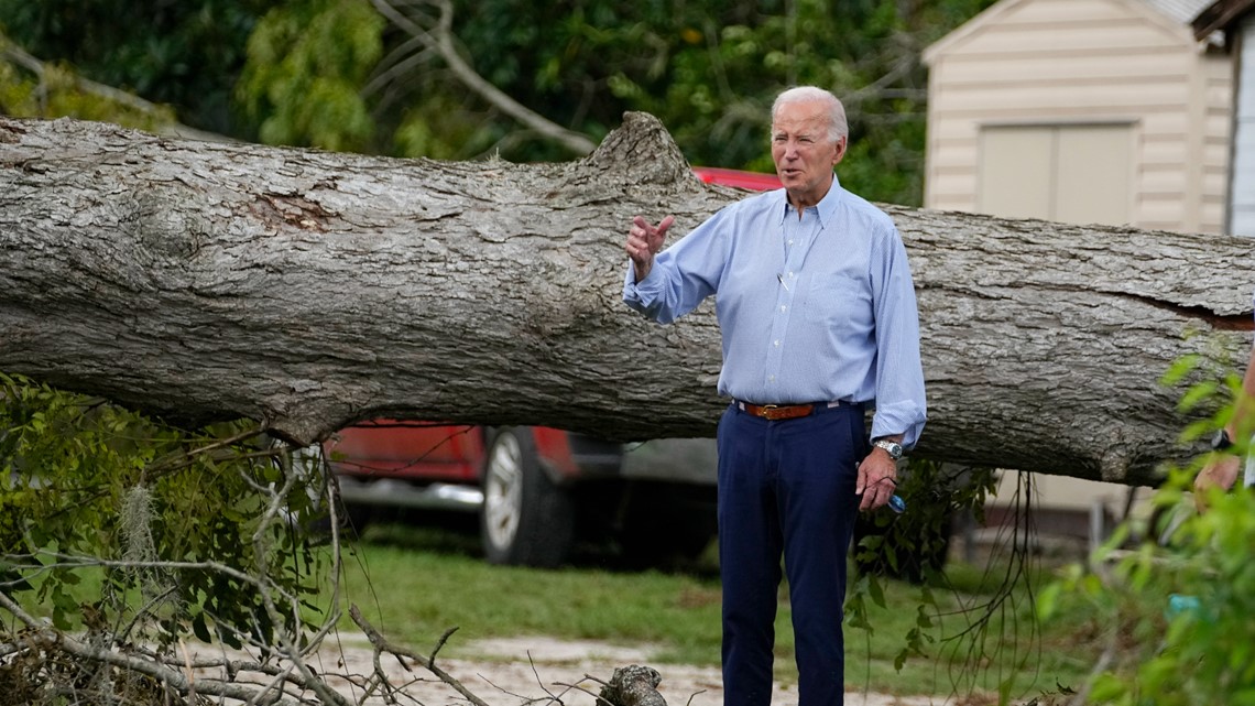 Biden To Visit Florida To See Hurricane Idalia's Destruction | Wbir.com