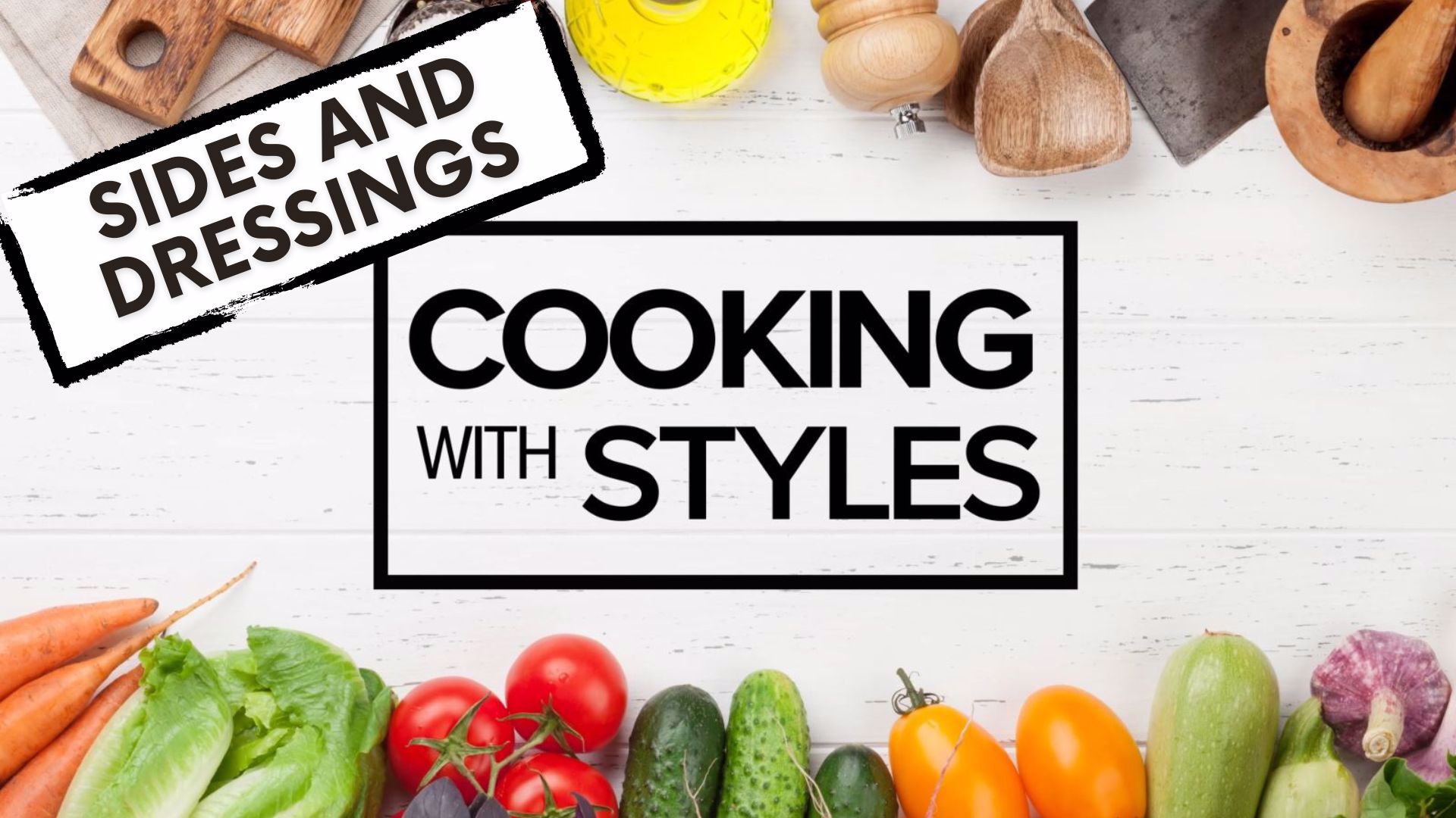 Shawn Styles shares his recipes on how to make show stopping side dishes like smashed red potatoes, as well as dressings for your favorite salads.