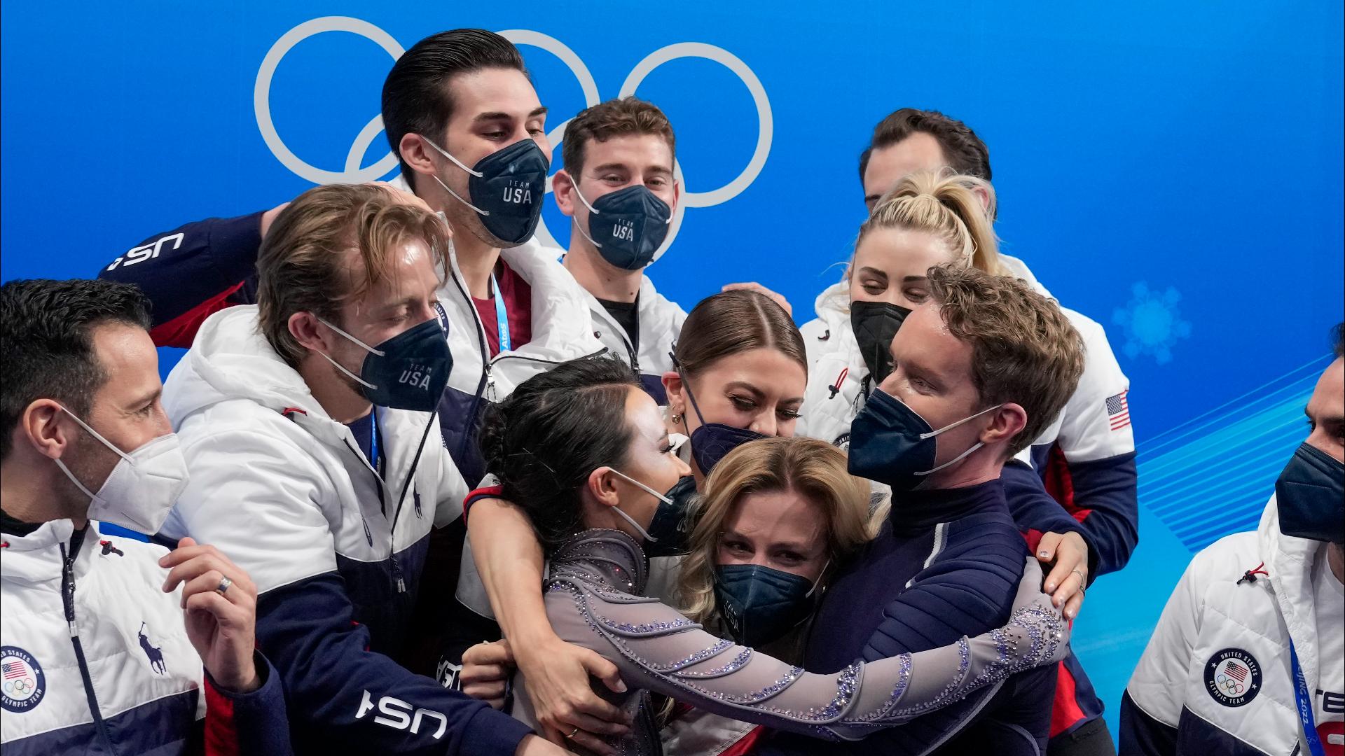 US figure skating team get gold medal after more than 2 years