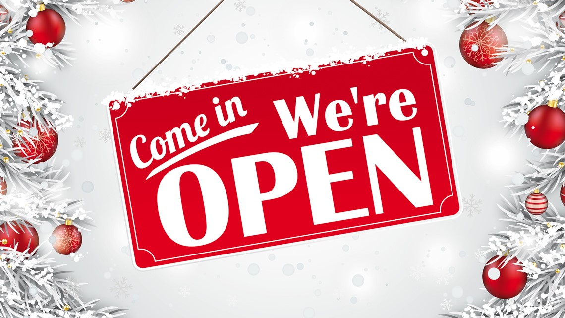 Restaurants Open In Knoxville Christmas Day 2022 Christmas 2021: What Stores Are Open? What Restaurants Are Open? | Wbir.com