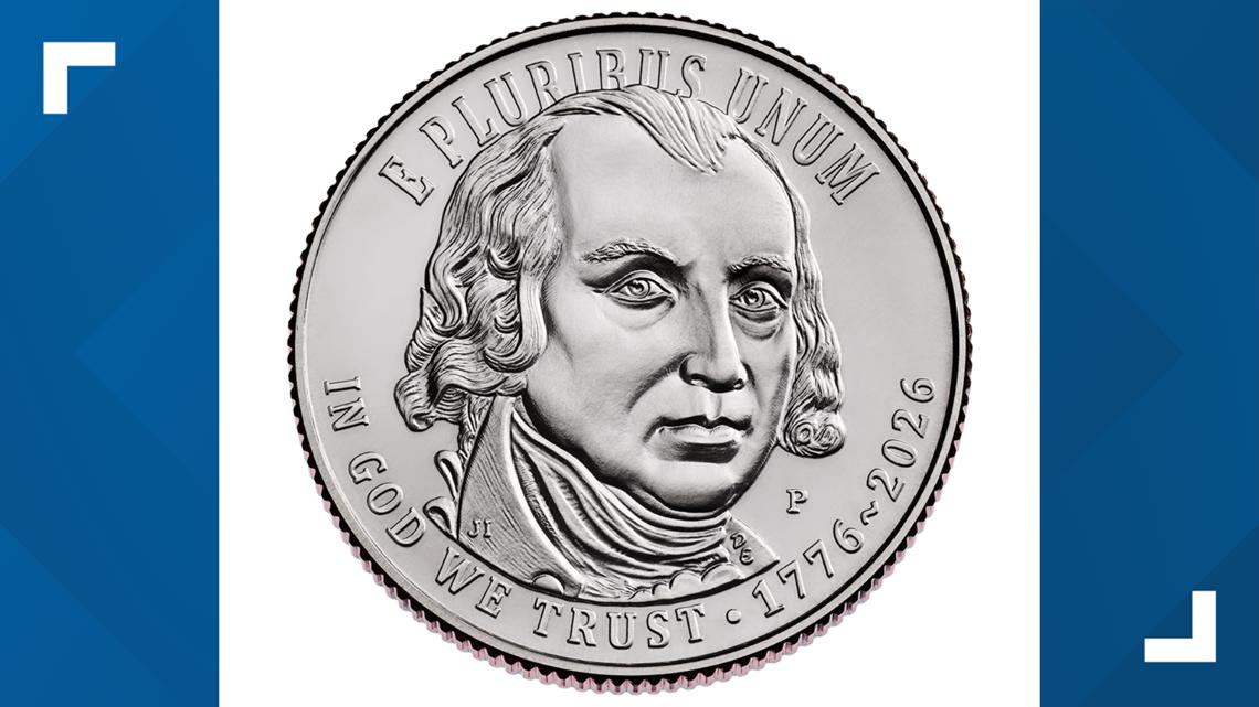 US Mint unveils new coins for America's 250th birthday | wbir.com