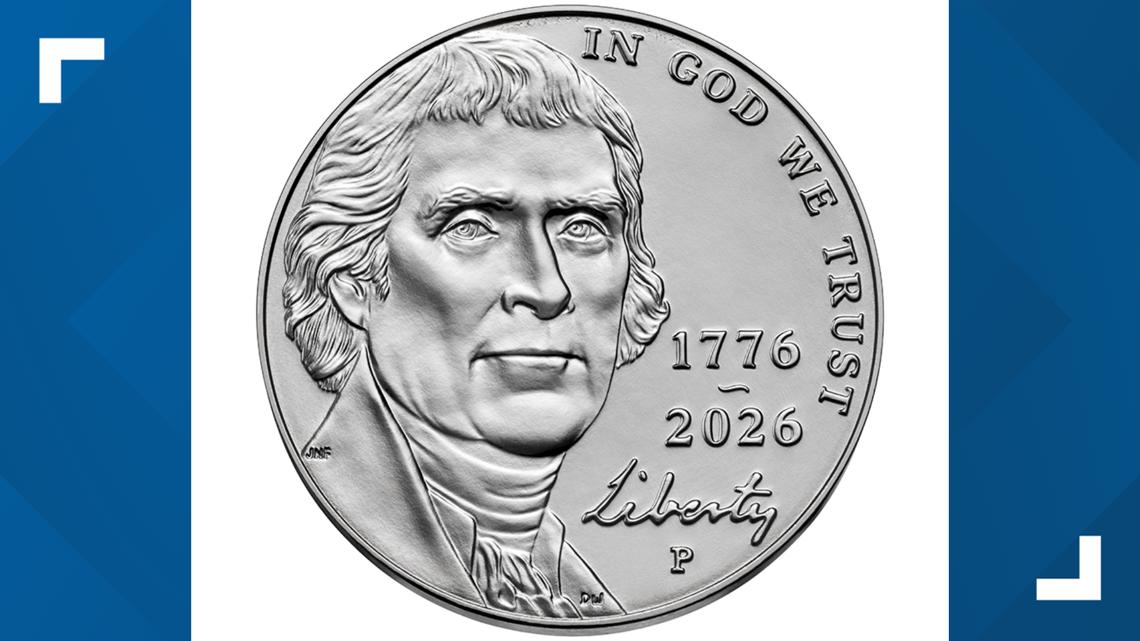 US Mint unveils new coins for America's 250th birthday | wbir.com