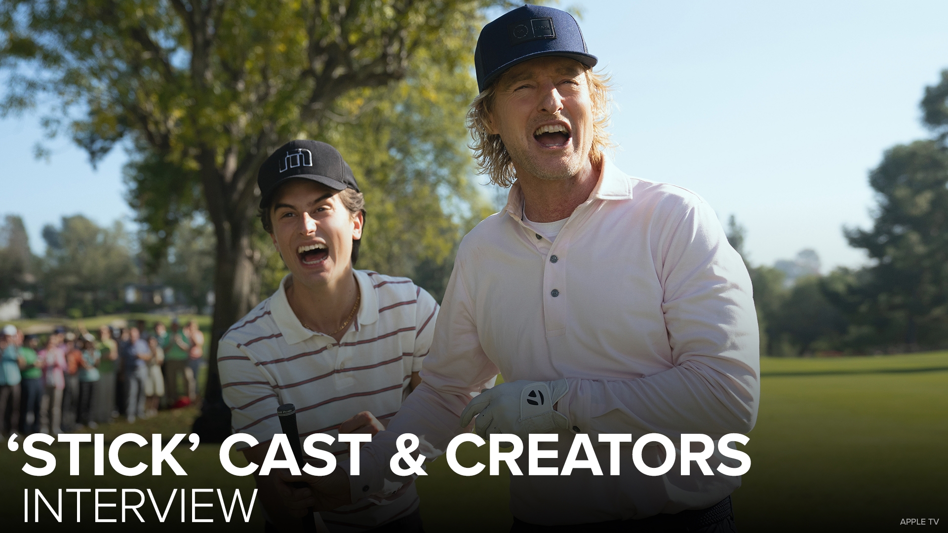 Styick Run 'Stick' cast, creators preview Season 2 of Owen Wilson-starring sports ...