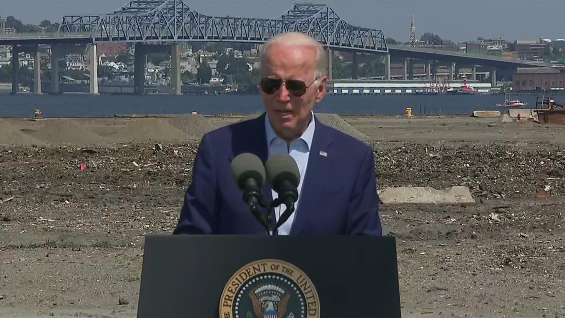 Biden announced a set of executive actions to combat climate change but stopped short of declaring a climate emergency.