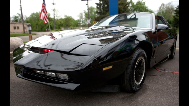 Knight Rider's KITT Trans Am, a cult classic car, recreated by M - CBS ...