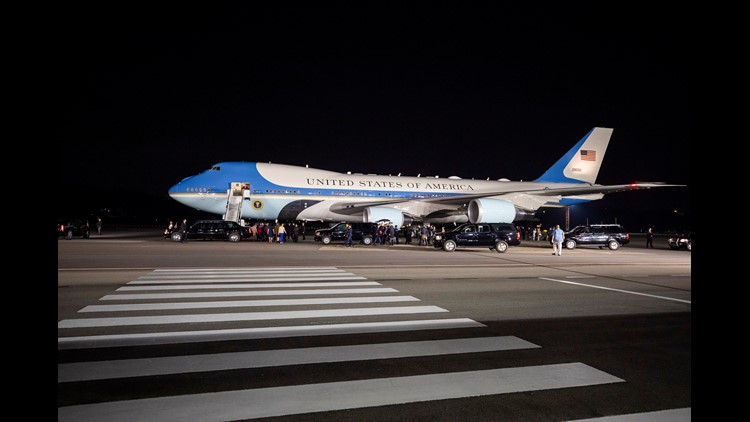 air force one in flight refueling