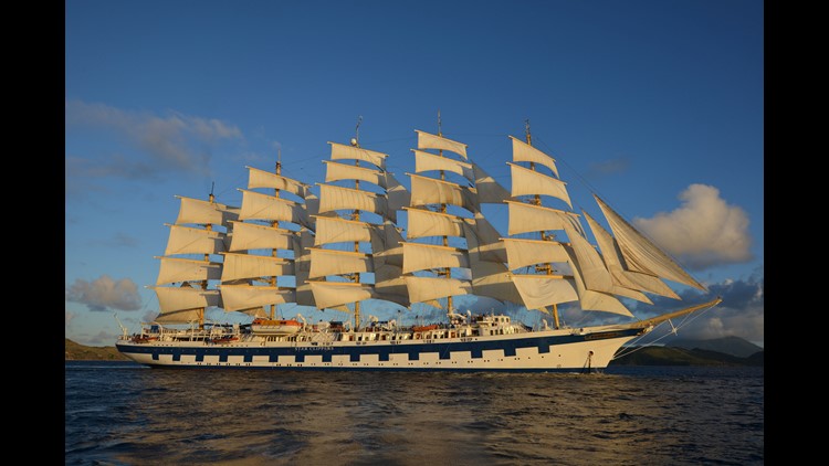 Cruising To Paradise On Royal Clipper The World S Largest Full Rigged Sailing Ship Wbir Com