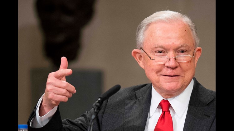 Former Attorney General Jeff Sessions jokes about getting ...