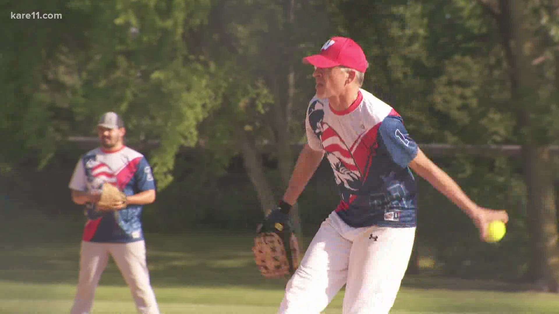 In this sober softball league, hits and runs aren't the most important stat. Instead, it's the days, months and years of recovery that matters to these players.