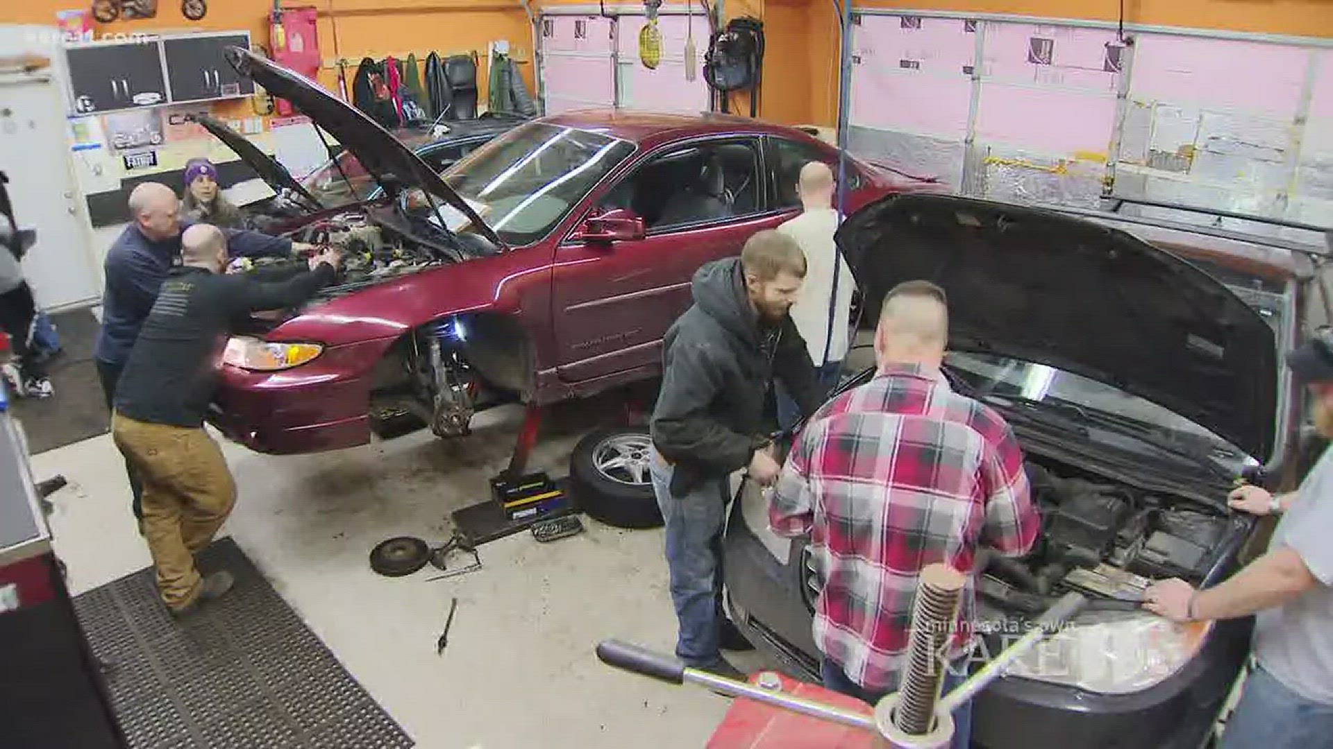 Single moms, veterans and seniors get free labor on their car repairs at the Car Clinic. But the volunteers don't just take care of their cars. http://kare11.tv/2oHKazN