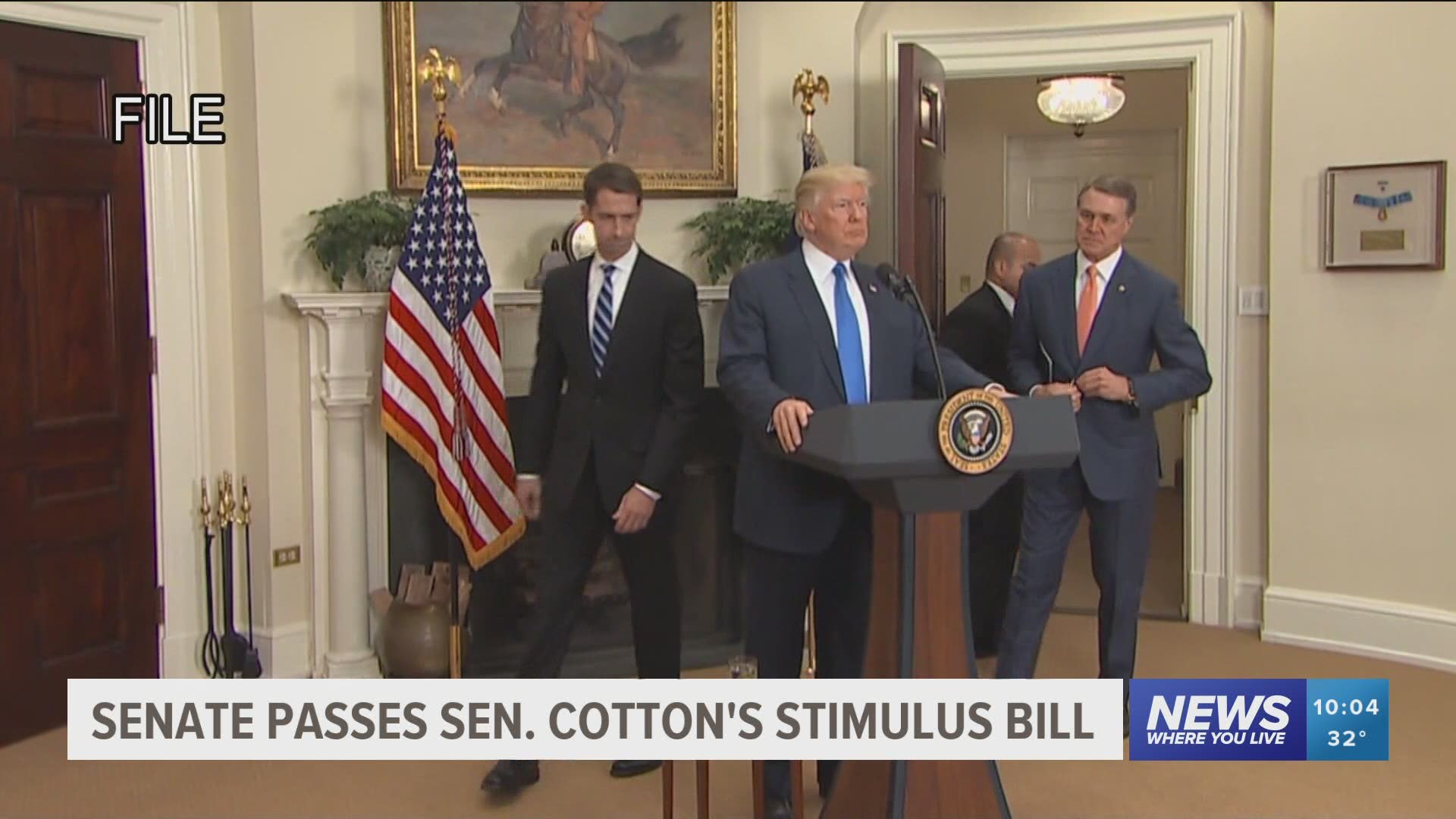 Senate passes Sen. Cotton's stimulus bill