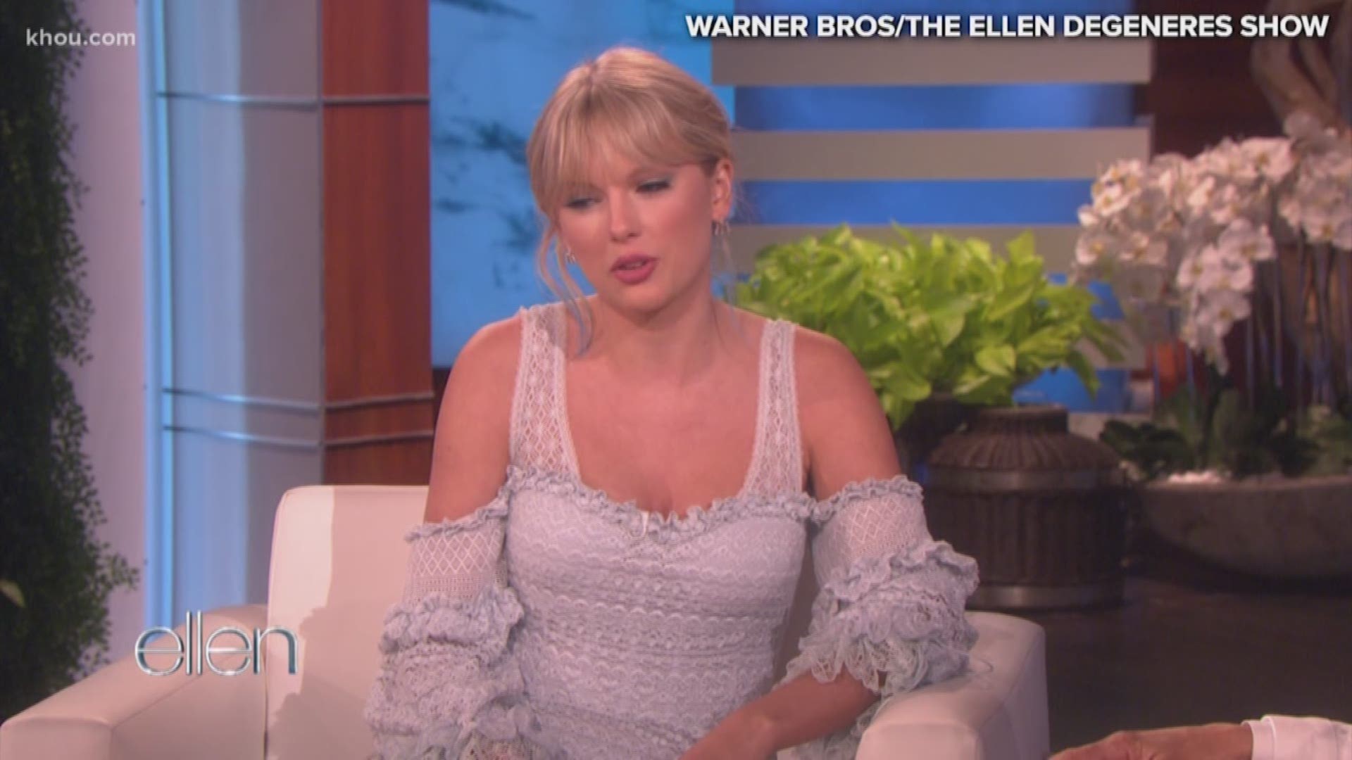 Pop superstar Taylor Swift appeared on "Ellen" Wednesday to talk about her new single "ME!" and upcoming 7th album. It was her first television interview in 2 years.