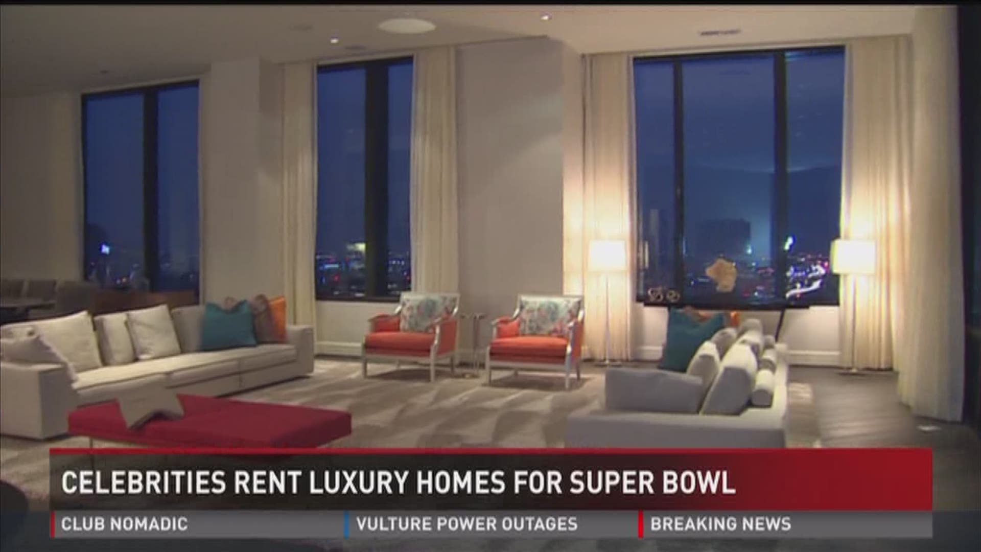 There's a big demand among the rich and famous to rent out high dollar homes instead of staying in hotels for the Super Bowl.
