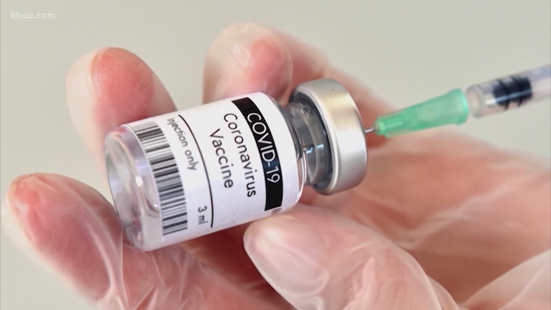 Doctors say the vaccine contains no live virus, so experts said you can't get COVID-19 from the shot.
