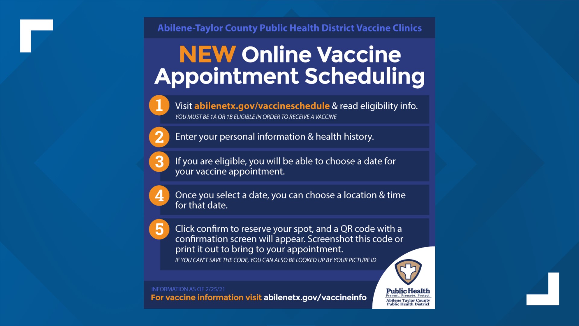 Selfscheduling now available for COVID19 vaccination