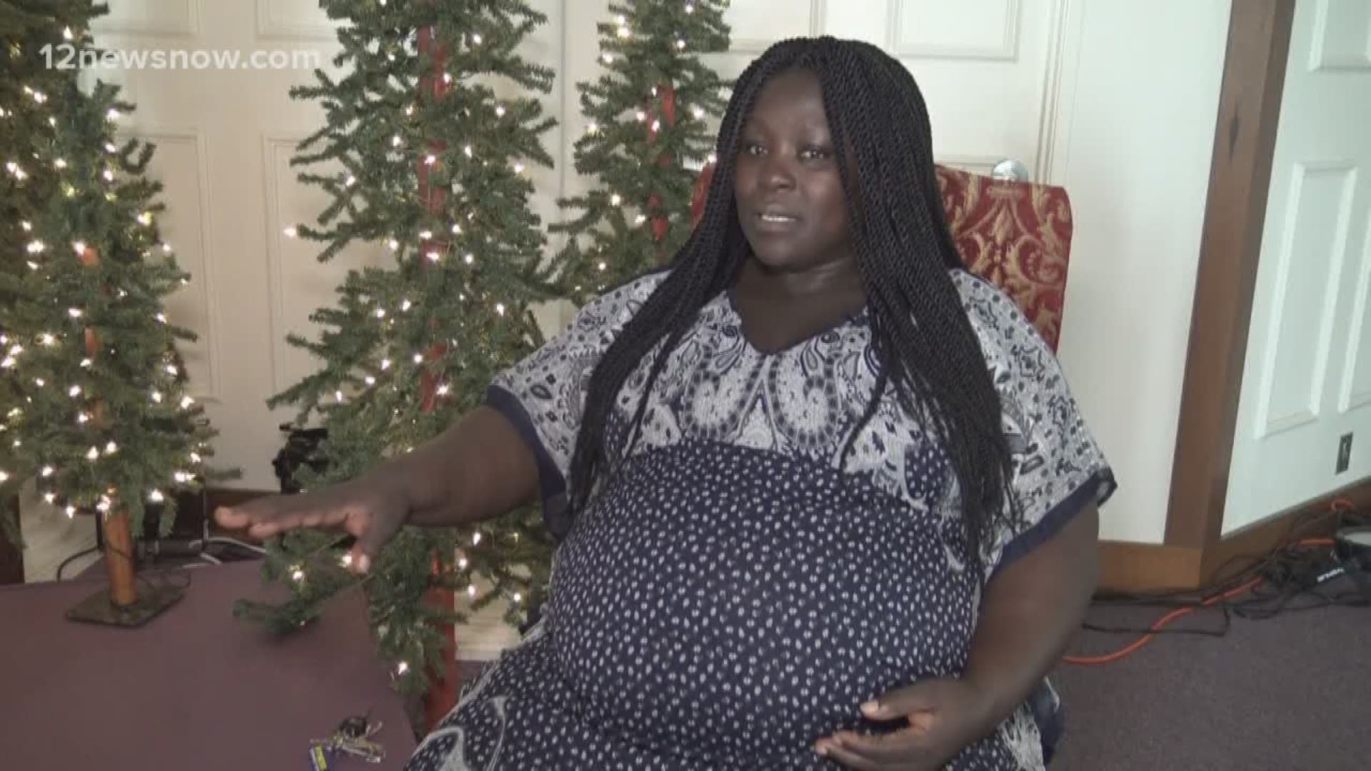 Ruth Mochire is 43-years-old and a mother of five. She had no idea she was pregnant and did not find out until she had a medical test done so she could go back to work.