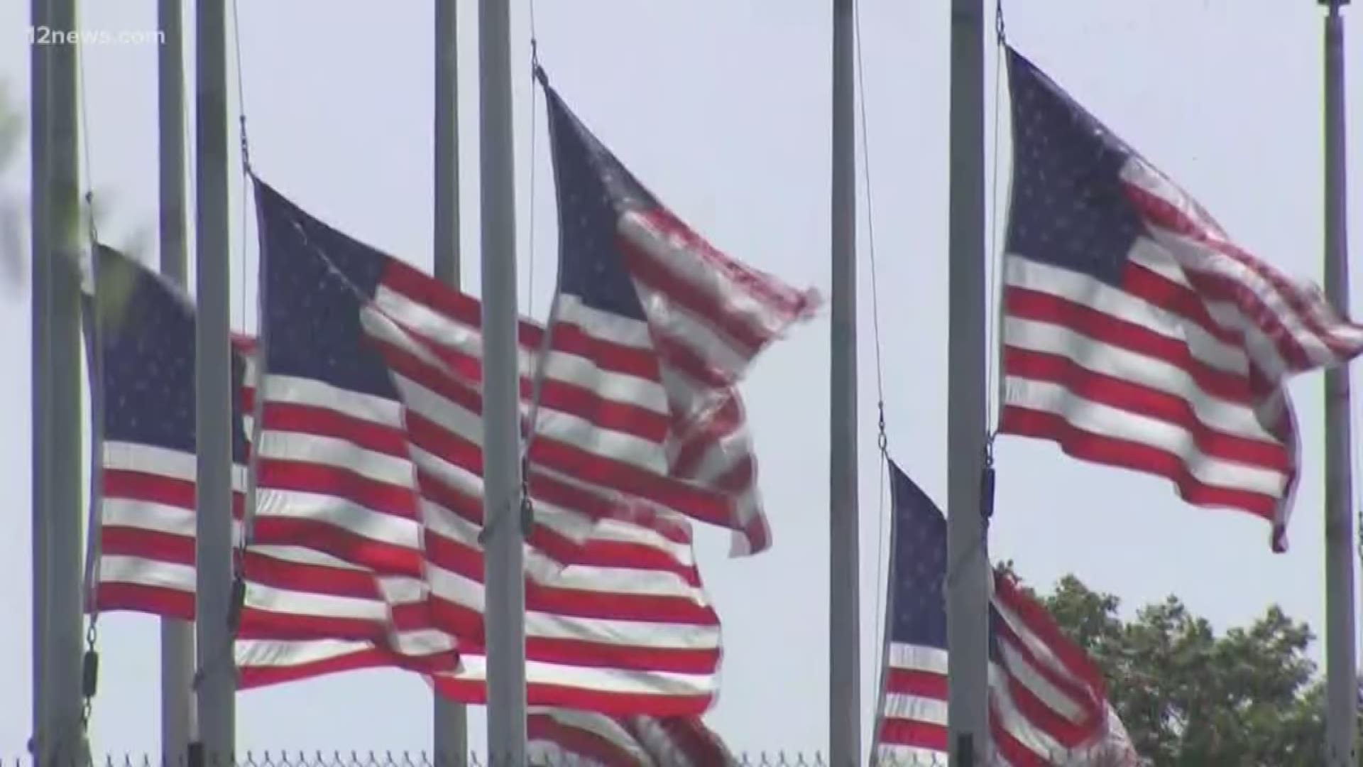 Dishonor or protocol? President Trump has received a lot of criticism for raising flags to full-staff at the White House today while other flags around the country remained at half-staff. Is the criticism warranted? We verify!
