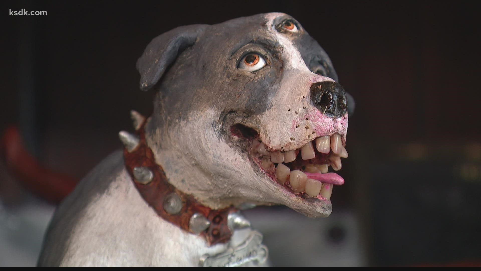Dog lovers tend to treat their pets like people. A local artist is taking the idea of humanizing our furry friends to a whole different level.