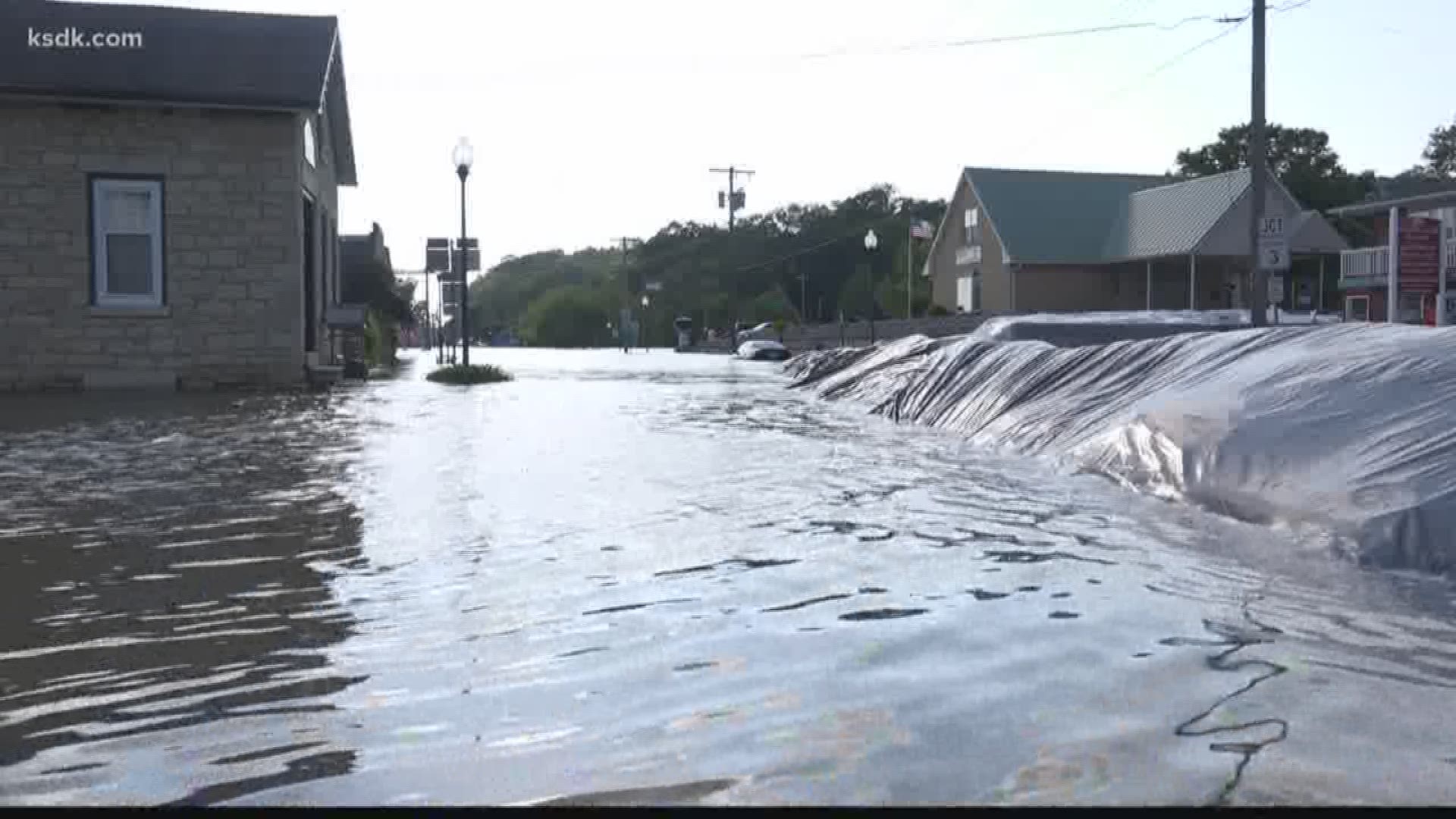 The rain in the forecast is only going to make things worse for river towns like Grafton. The high-water mark is expected to be the second highest on record, behind only the flood of 1993.