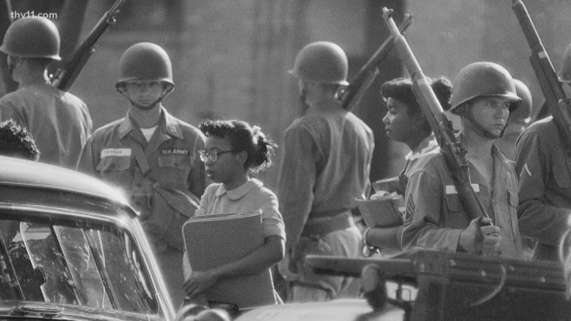 Today marks and important day. Sixty-two years ago, the Little Rock Nine were escorted to their first day at Central High School.