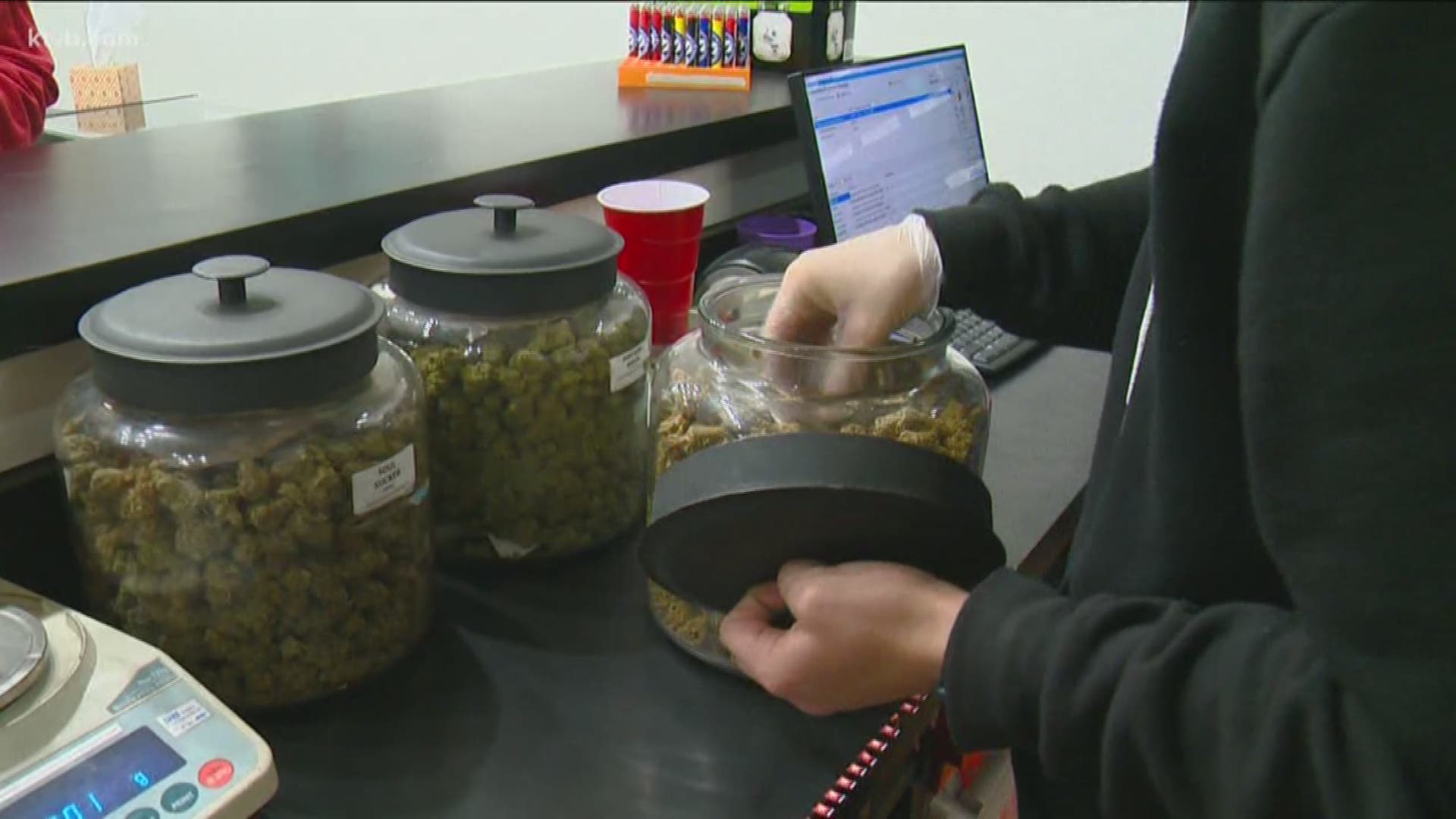 Marijuana is big business in the eastern Oregon town, where taxes on pot sales are projected to bring in more than $1.1 million a year.