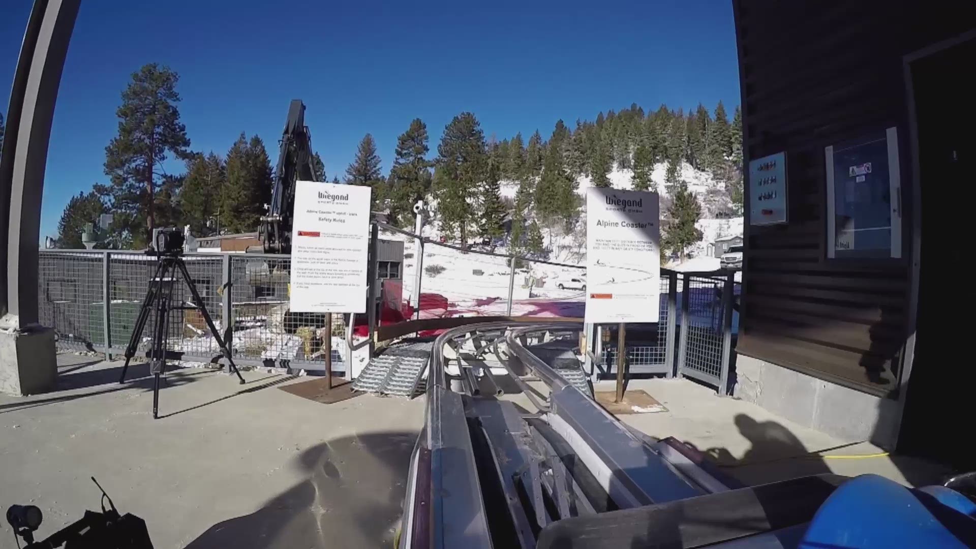 RAW VIDEO: Ride along on Bogus Basin's mountain coaster