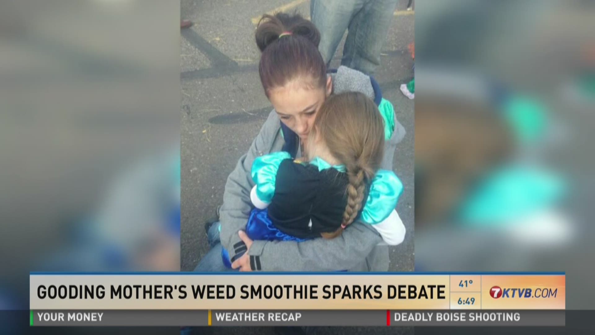 Gooding mom's weed smoothie sparks debate