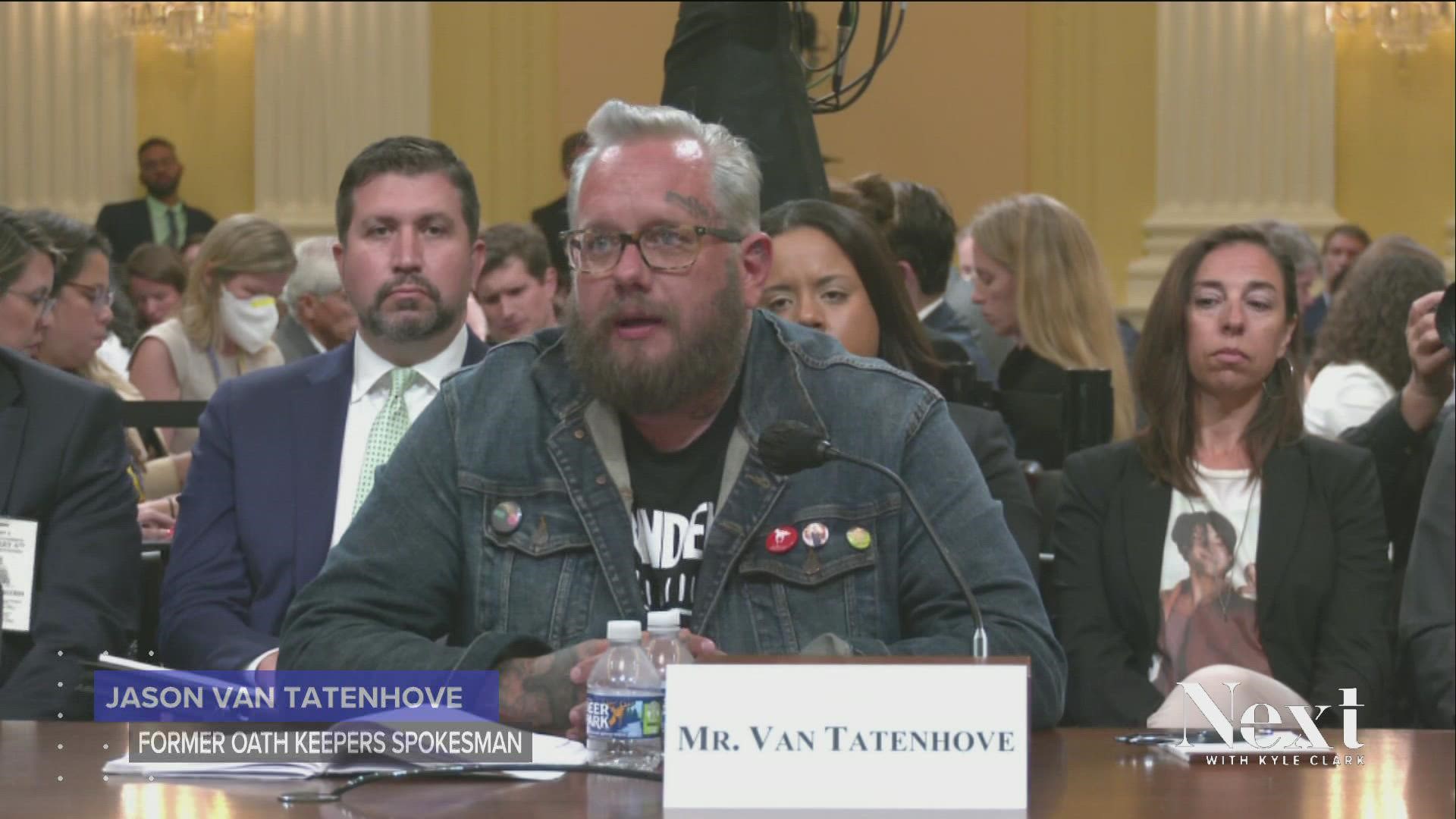 Jason Van Tatenhove, who lives in Estes Park, used to be a spokesperson for the far-right militia group. He told the Jan. 6 Committee he fears for the next election.