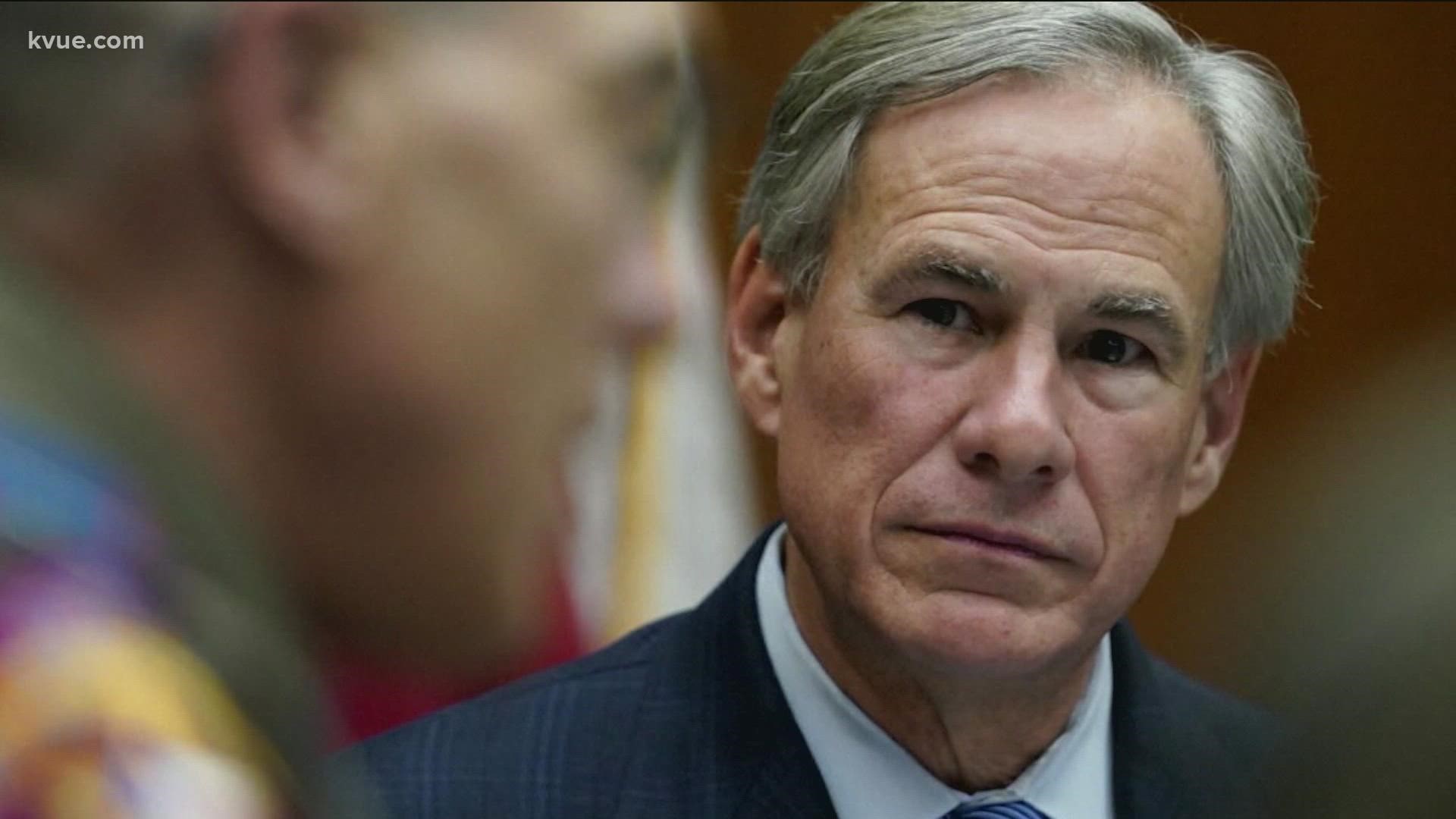 Gov. Greg Abbott is challenging the federal government's vaccine-or-test mandate in the U.S. appeals court.