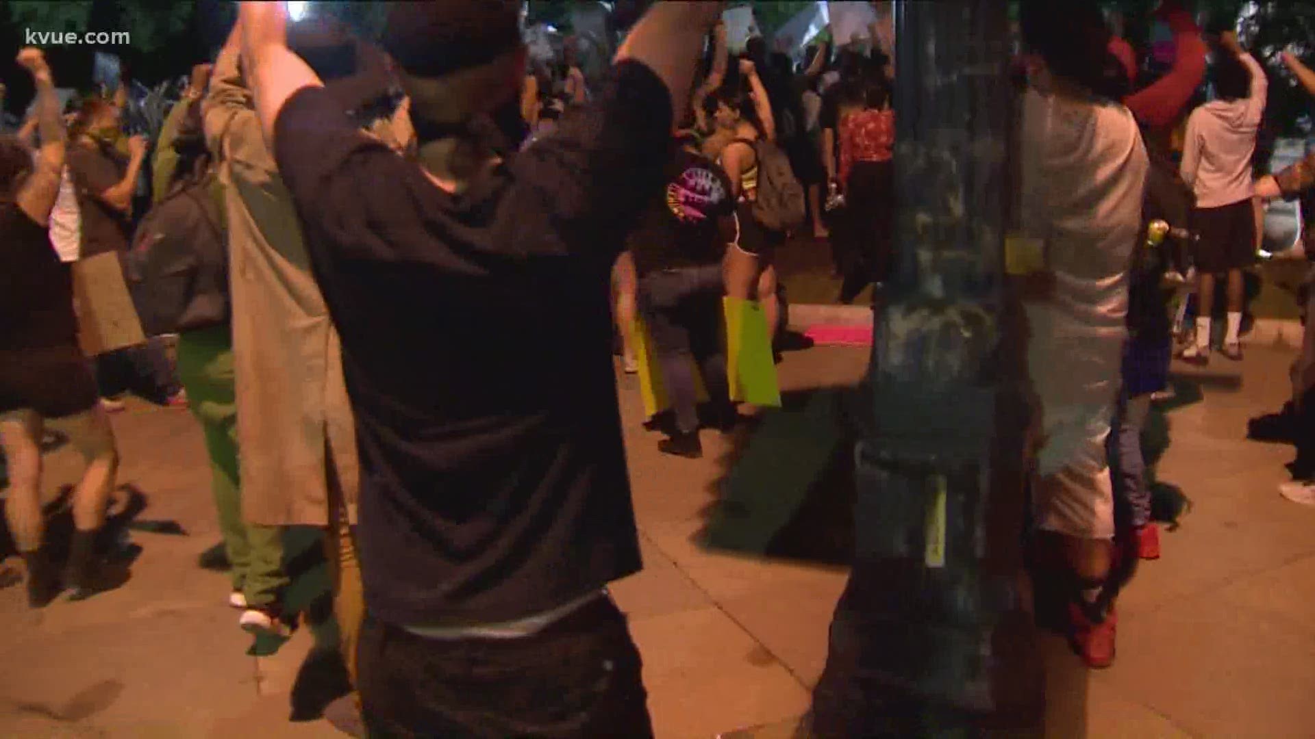 Austin police headquarters protest on Monday | wbir.com