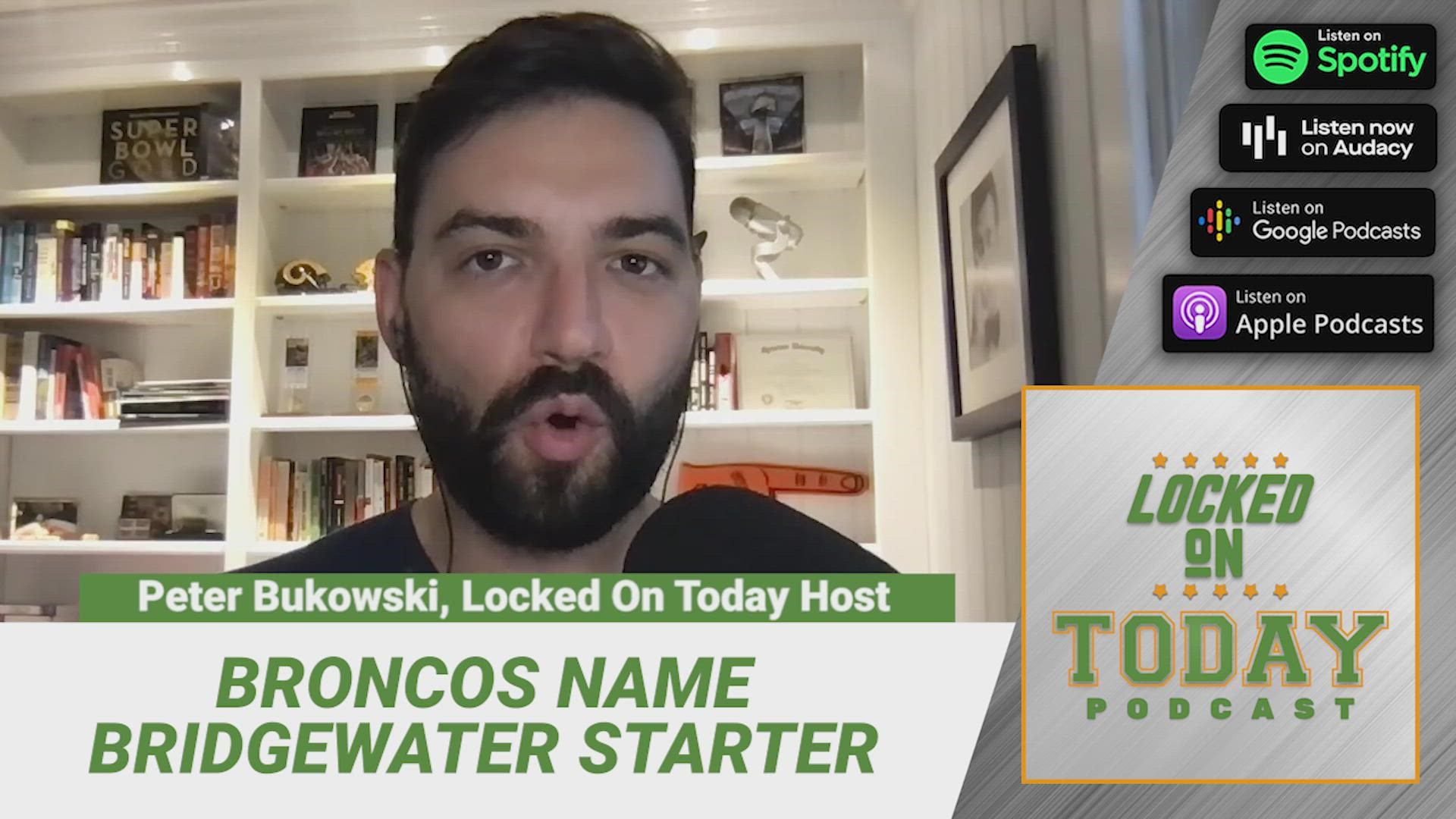 Cody Roark of Locked On Broncos joins Locked On Today to talk about the Broncos decision to name Teddy Bridgewater the starting quarterback over Drew Lock.