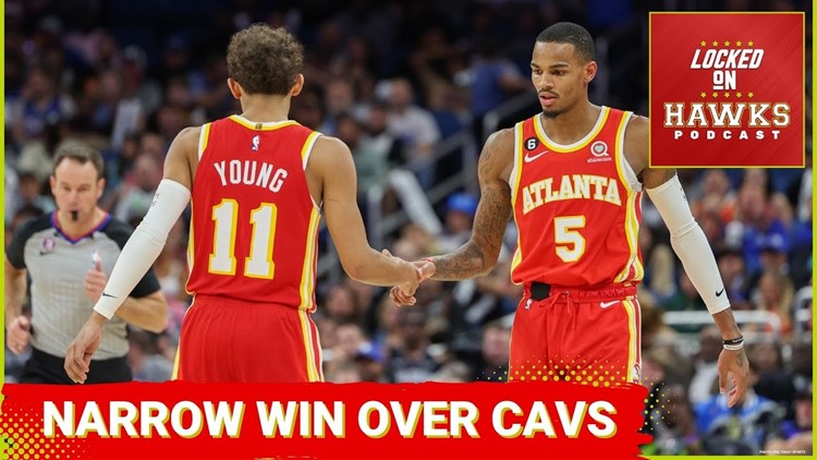 Dejounte Murray, Onyeka Okongwu, Atlanta Hawks hang on for narrow home win over Cleveland Cavaliers