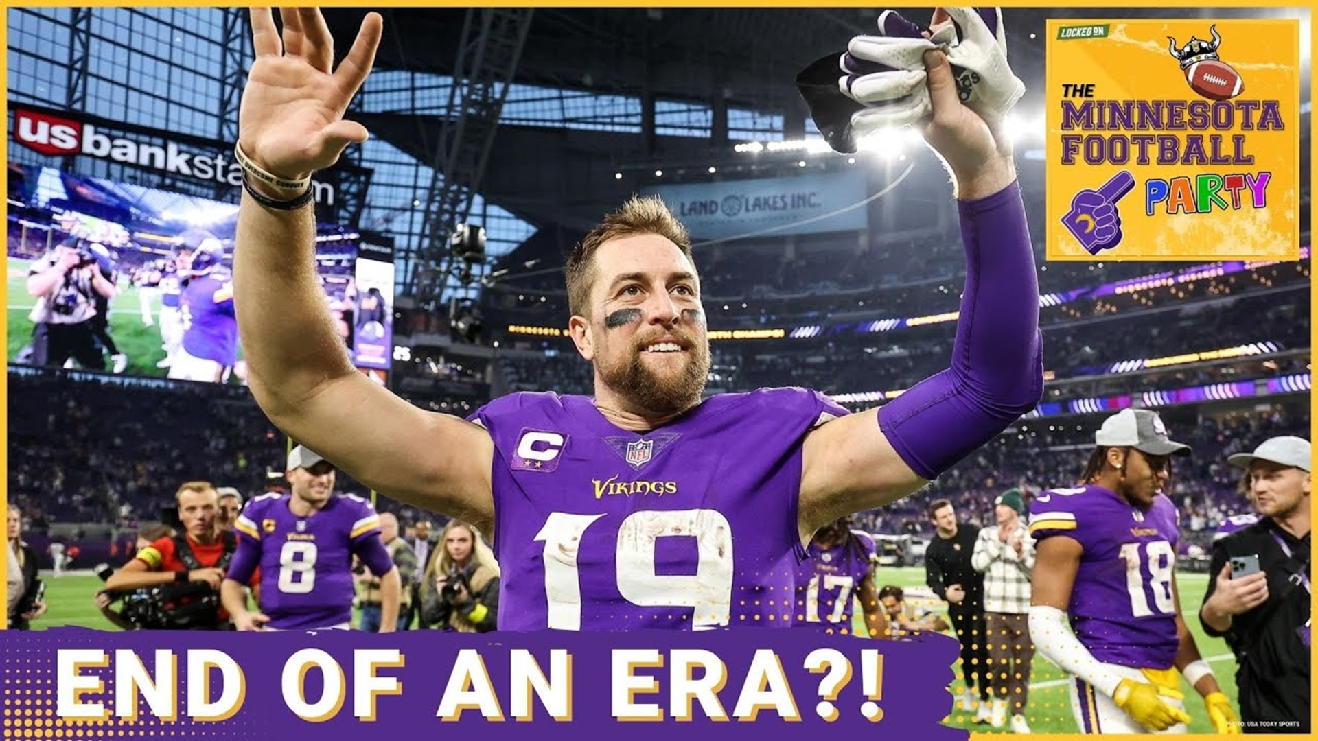 INSTANT REACTION to the Adam Thielen Breaking News - The Minnesota Football Party