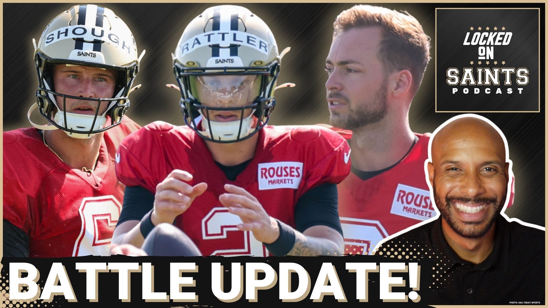 Spencer Rattler leads the New Orleans Saints quarterback competition after 10 days of training camp.