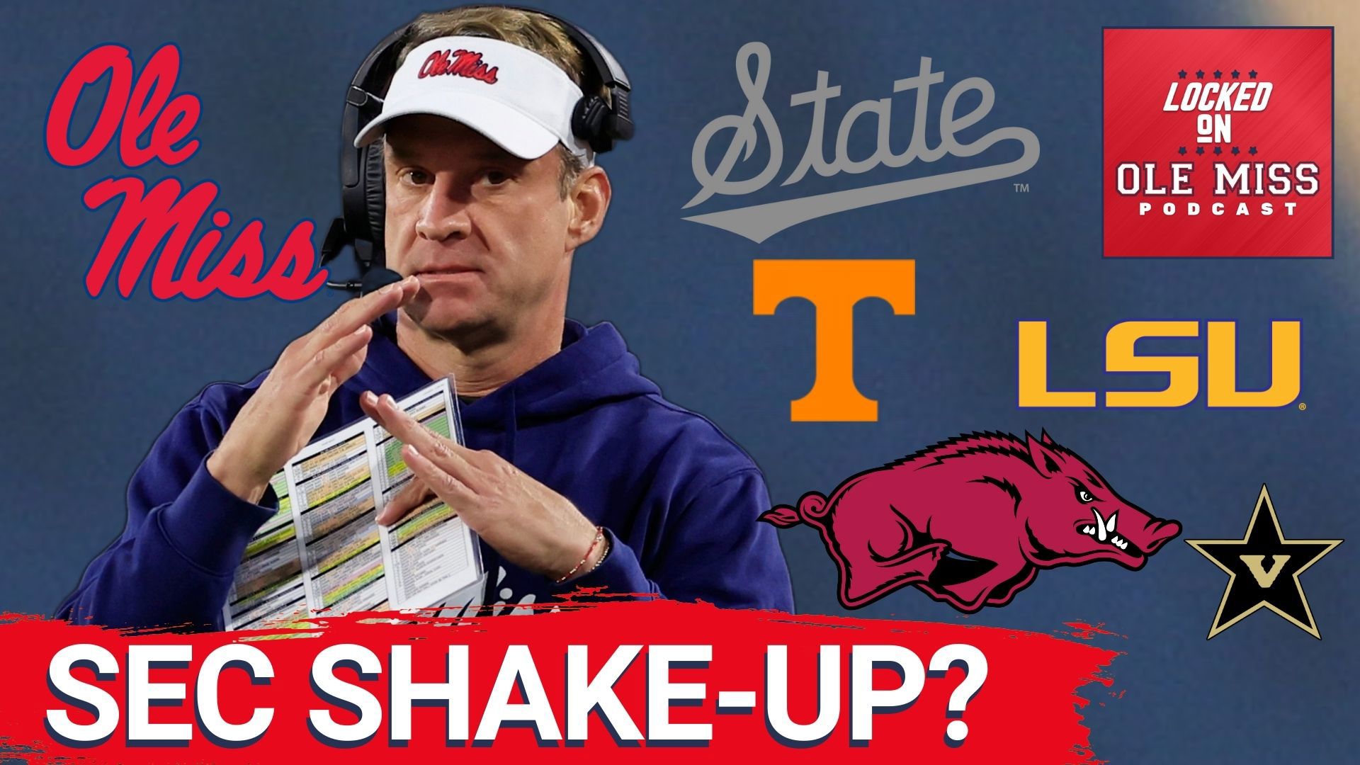 Welcome to Locked On Ole Miss! Host Steven Willis and guest Tom Vanderford tackle the burning questions as Ole Miss football gears up for the season. 🏈