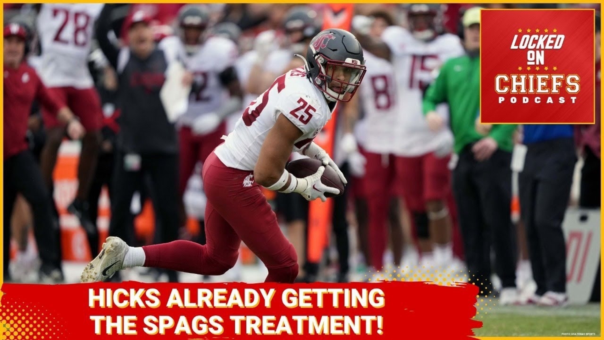 The Kansas City Chiefs could have found a diamond in Jaden Hicks; he's already getting the Spags treatment.